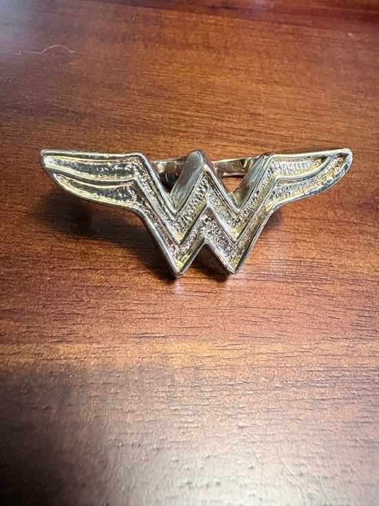 Jewelry - Gold-Tone Wonder Woman Statement Ring - Women's Jewelry